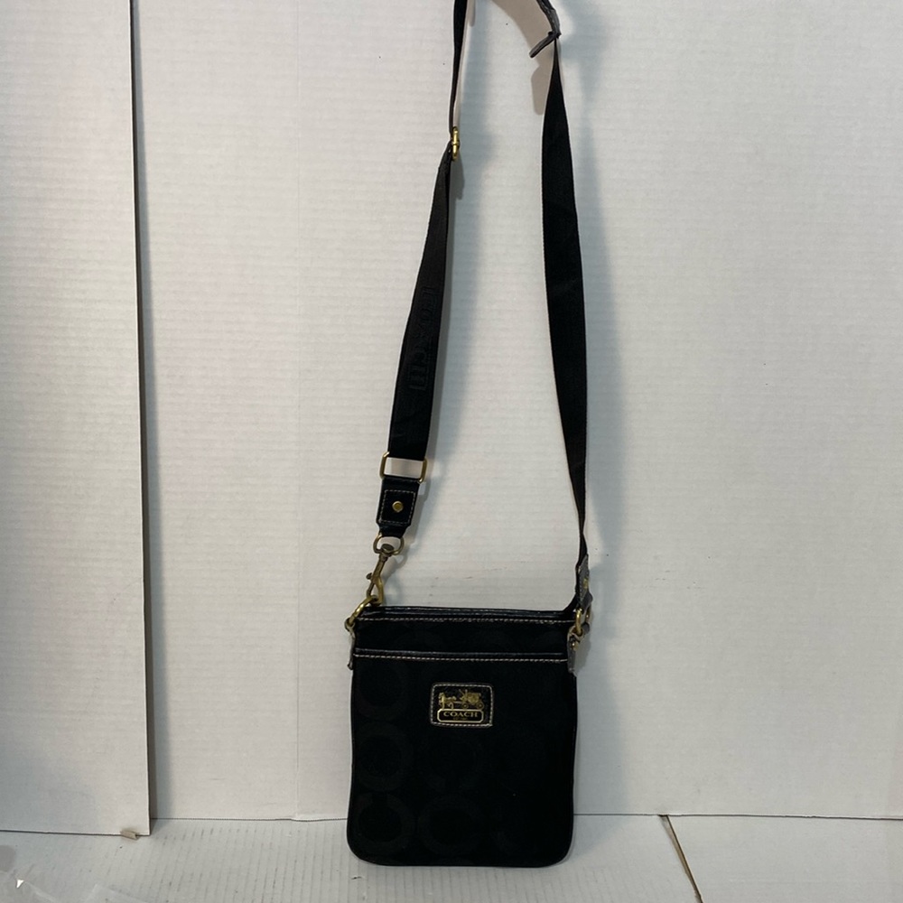 Coach over shoulder bag Black